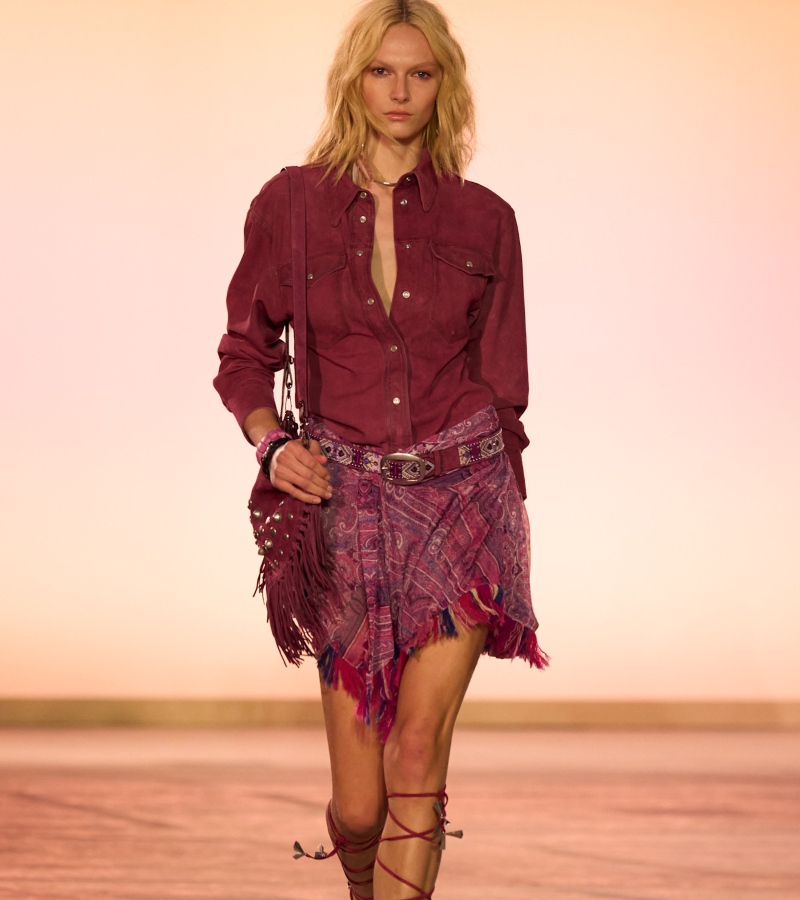 Isabel Marant’s Spring 2025 runway show / Photo Isabel Marant