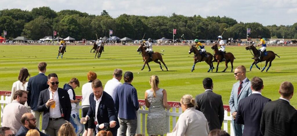 The 2025 Cartier Queen’s Cup Final at Guards Polo Club next Sunday promises world-class polo and elite luxury / Photo via Guard Polo Club