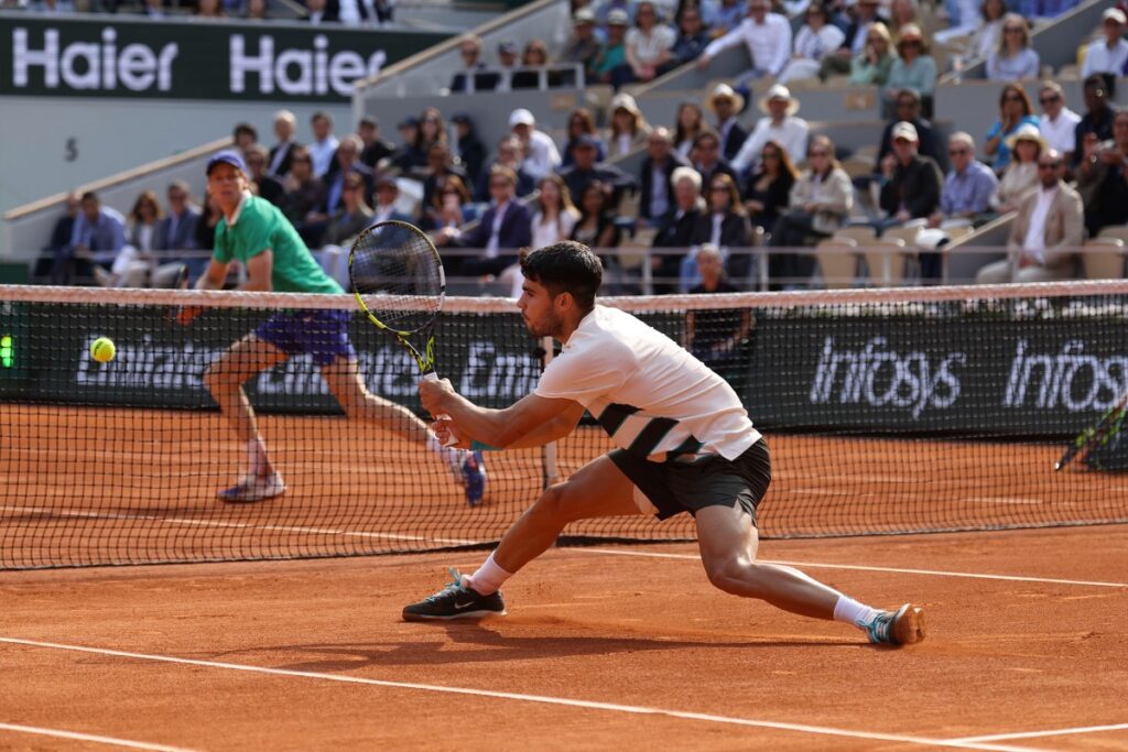 The 2025 French Open distributed over $64 million in total prize money. Carlos Alcaraz earned nearly $3 million / Photo via Roland Garros