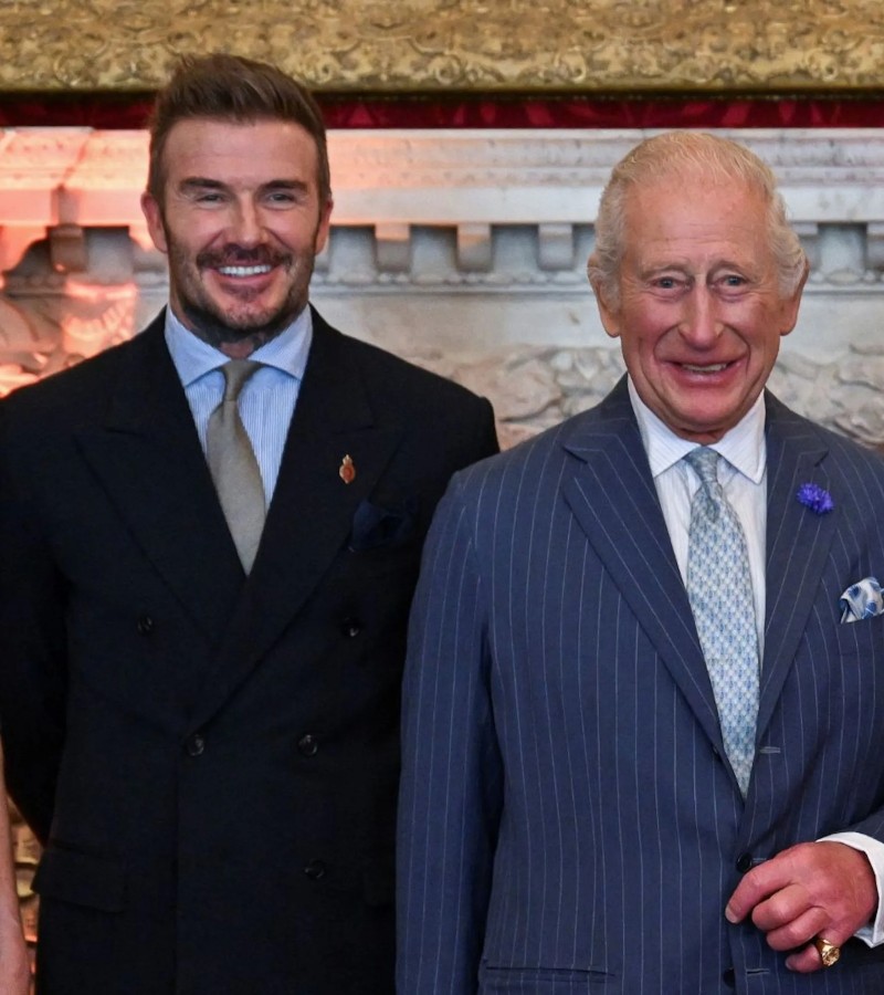 Today, as a knighted citizen and global entrepreneur, Beckham navigates the intersection of sport, fashion, entertainment, and philanthropy with the precision of a seasoned statesman / Photo via The King's Foundation