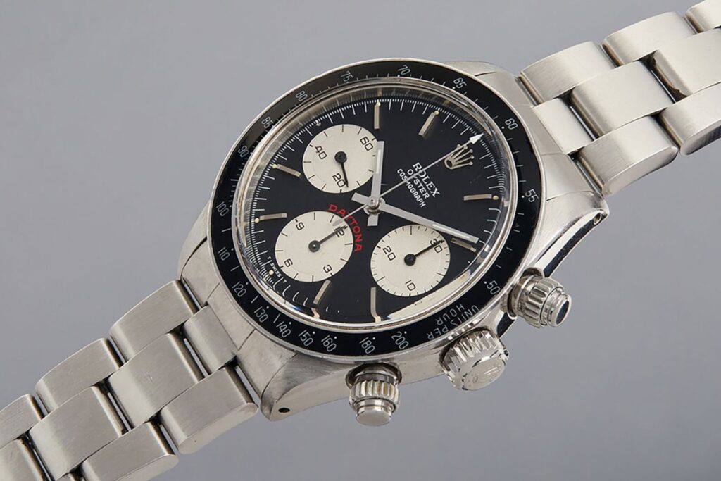 Another of Paul Newman’s timepieces, the "Big Red" Daytona, was sold in 2020 for $5.48 million / Photo via Rolex