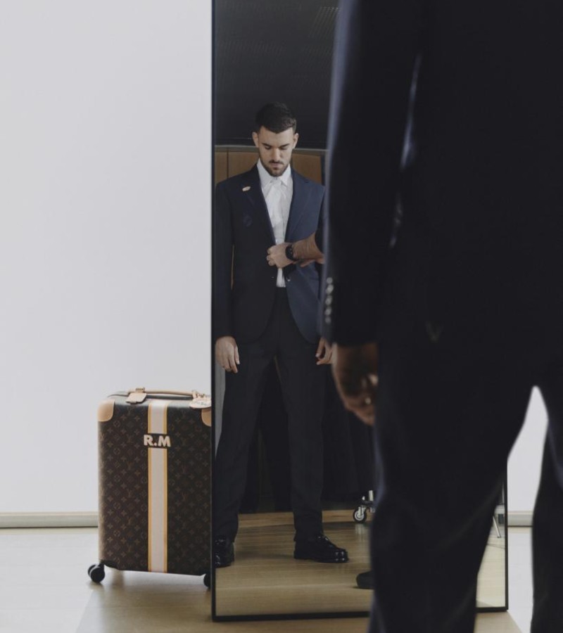 The collection’s Menswear Creative Director, Pharrell Williams, infused his unique style into the design / Photo via Louis Vuitton