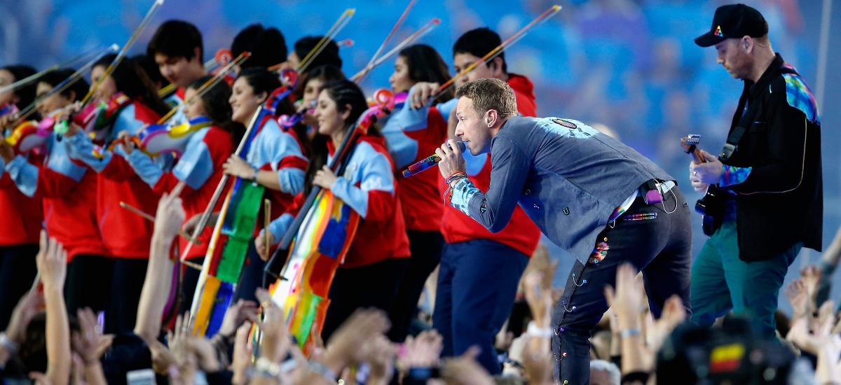 The Venezuelan conductor Gustavo Dudamel and the legendary British band Coldplay are joining forces at the iconic Wembley Stadium. / Photo Coldplay