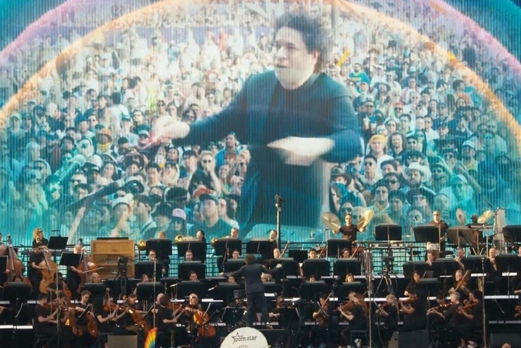 In 2016, they performed together at the Super Bowl halftime show. That powerful moment planted the seed for this grander partnership/ Photo Gustavo Dudamel
