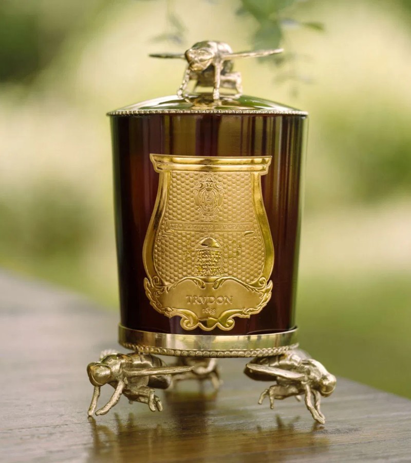 Each candle is still crafted at Trudon’s Normandy workshops, crafted entirely by hand using traditional methods / Photo via Cire Trudon