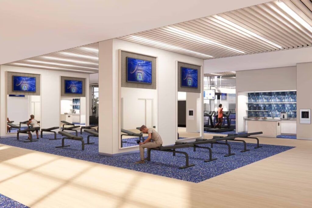 Another cornerstone of the project is the $250 million Player Performance Center. / Photo Arthur Ashe Stadium