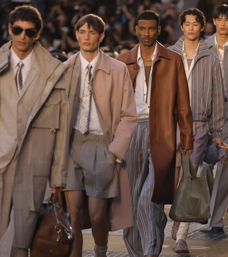 Collaborating with celebrated architect Bijoy Jain and Studio Mumbai, Pharrell reinterpreted Eastern heritage through a Parisian lens. / Photo Louis Vuitton