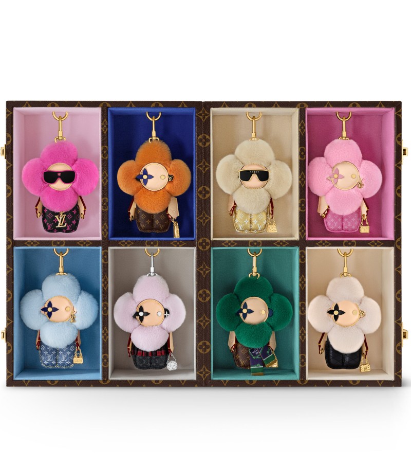 Despite resembling cute toys, these charms maintain the structural quality and elegance / Photov ia Louis Vuitton