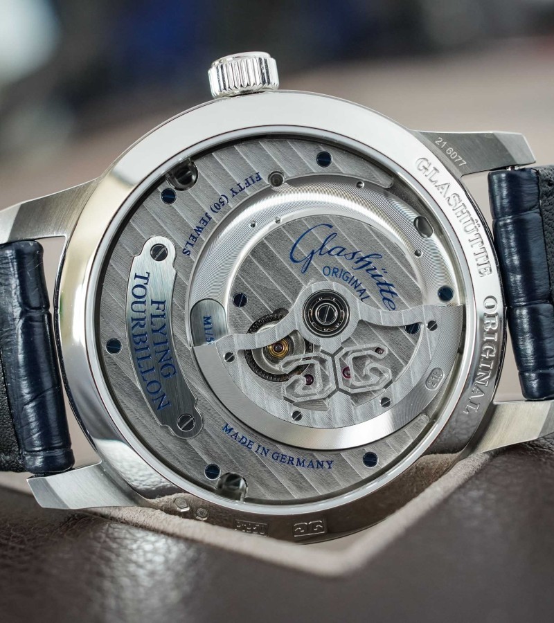 Limited to just 50 pieces worldwide, this striking watch is available in Glashütte Original boutiques and select retailers / Photo via Glashütte