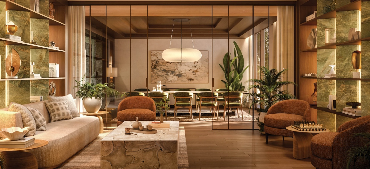 Residences here aren’t defined solely by their square footage or luxury finishes. Instead, they are shaped by thoughtful design that touches all the senses. / Photo The Well