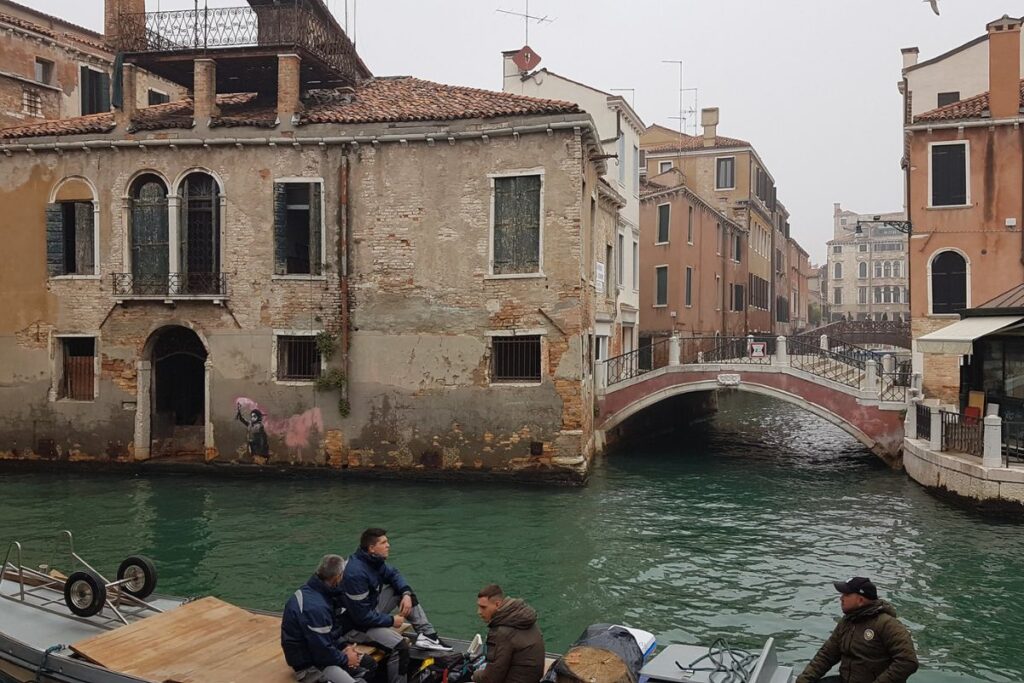 Banksy’s Migrant Child