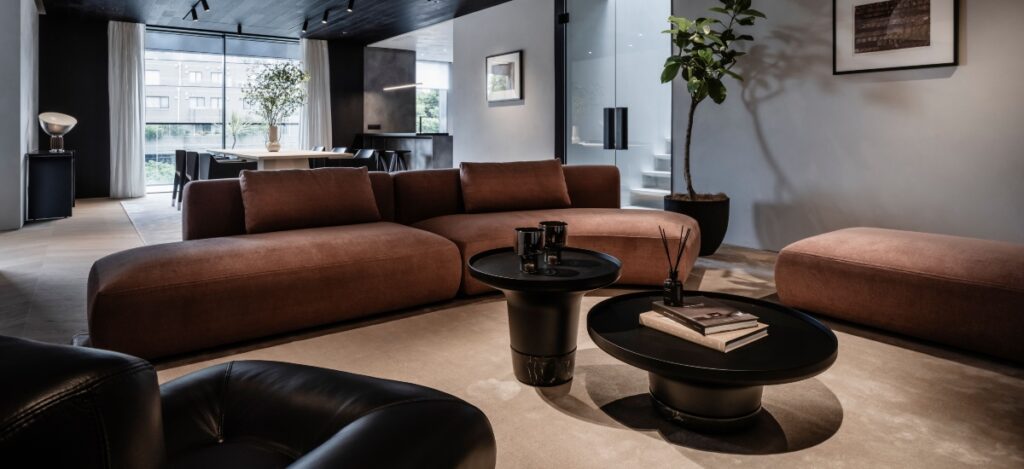 This townhouse reflects the brand's signature sophistication, seamlessly blending cutting-edge design with cultural respect. / Photo Aston Martin