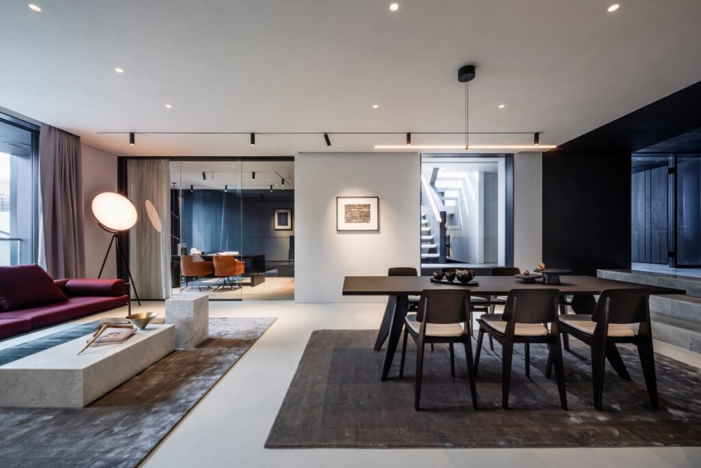 Each level of the residence is designed to transition naturally. / Photo Aston Martin