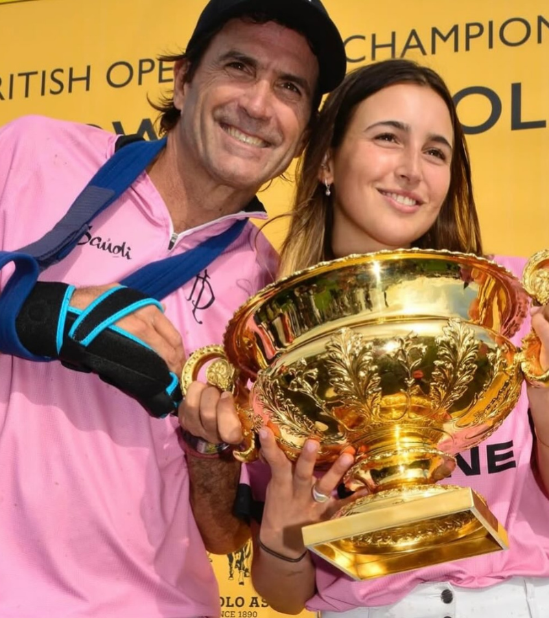Mia and Adolfo Cambiaso / Photo IG @miacambiaso