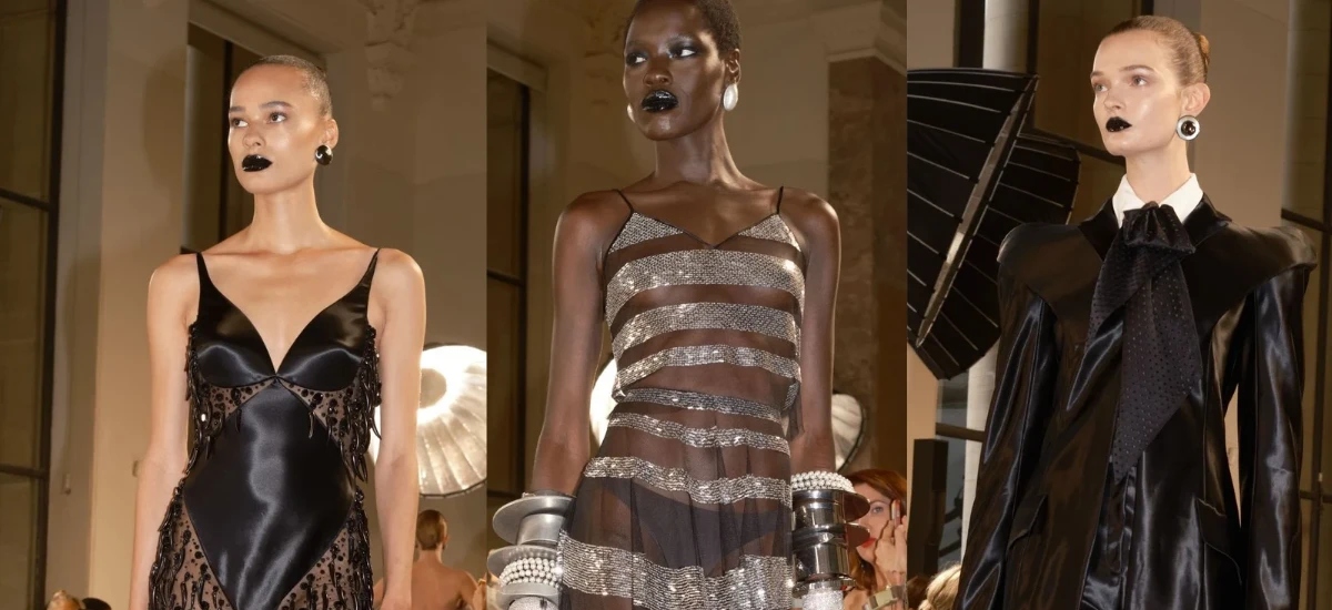 At Paris Haute Couture Week, Daniel Roseberry unveiled a dramatic and poetic vision for Schiaparelli’s Fall 2025 couture collection / Photo via Schiaparelli