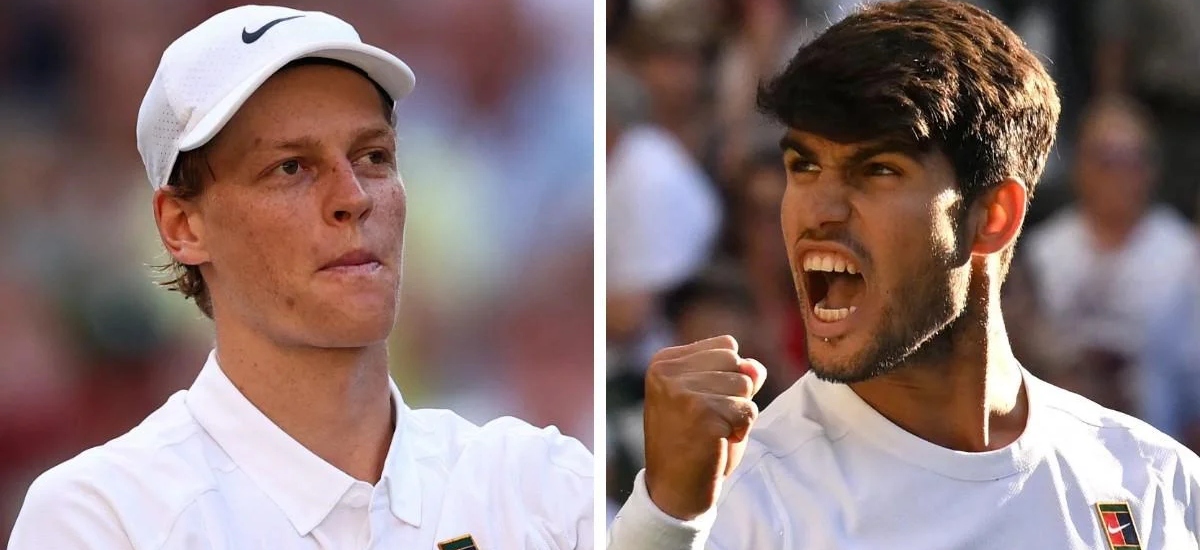 Italy’s Jannik Sinner claimed the championship with a commanding four-set victory over defending champion Carlos Alcaraz at Wimbledon