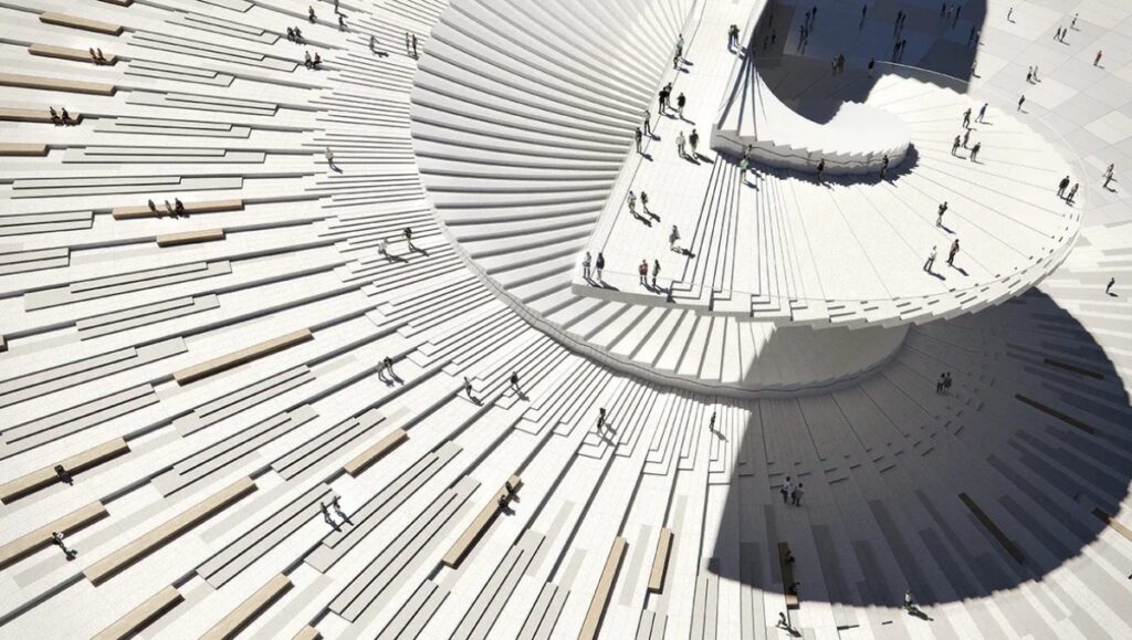 The completion of the Shanghai Grand Opera House is poised to significantly influence the city's cultural and architectural landscape. / Photo via Snohetta