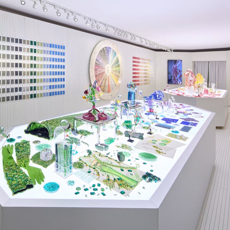 The “Masters of Light” experience in Hollywood is more than just a look back—it's a radiant affirmation that the next century of Swarovski brilliance has already begun. / Photo via Swarovski