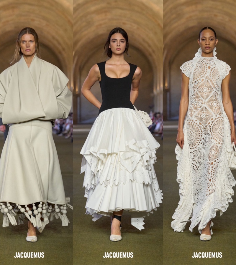 Every piece is like a love letter to Jacquemus' upbringing, crafted with sentimental textures and organic lines / Photo Jacquemus