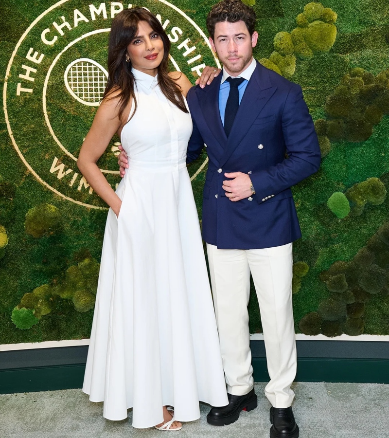 Together, the couple demonstrated a lesson in understated elegance, reaffirming that Wimbledon looks are about balance: classic, yet personal / Photo Wimbledon