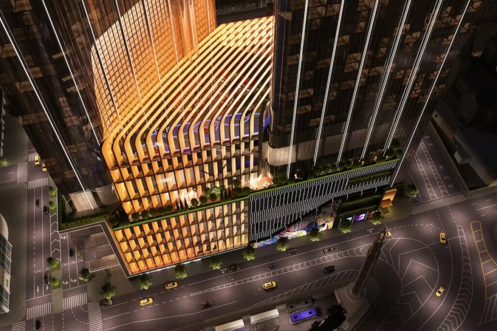 Every detail of The Avenir has been developed to enrich both residents and visitors. Natural light will pour into public areas. / Photo The Avenir