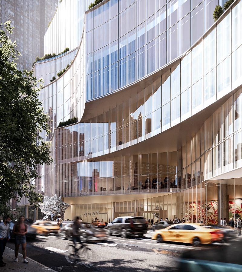 The seventh-floor hosts conference areas and a grand ballroom. / Photo The Avenir