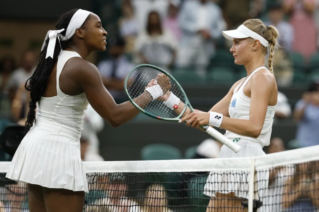 Coco Gauff, fresh off her Roland Garros victory, was eliminated in Round 1. A shocking exit for the No. 2 seed. / Photo Wimbledon