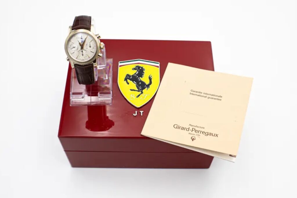 1993 Jean Todt’s Personal Girard-Perregaux Automatic Chronograph Watch / Photo Sothebys