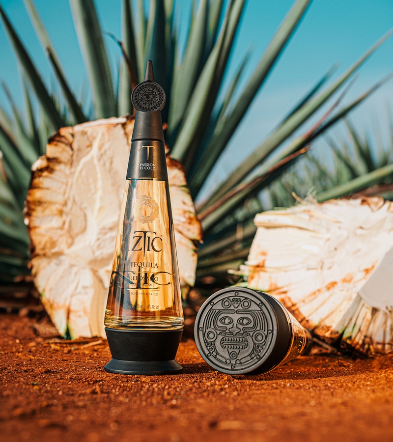 tequila derives its essence from the blue agave plant, a succulent native to Mexico’s volcanic landscapes. / Photo Iztic Tequila