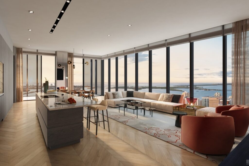 The Waldorf Astoria Hotel & Residences Miami isn’t just redefining Miami’s skyline. / Photo Waldorf Astoria