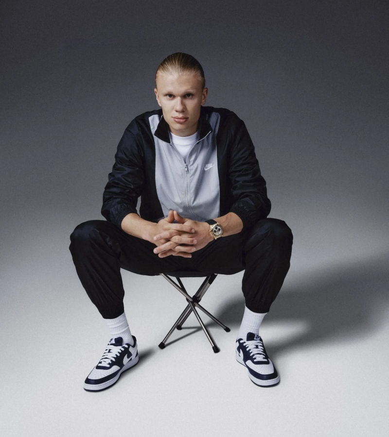 With Breitling and Erling Haaland at the helm, the collection represents a bridge between space and sport, heritage and modernity / Photo Breitling