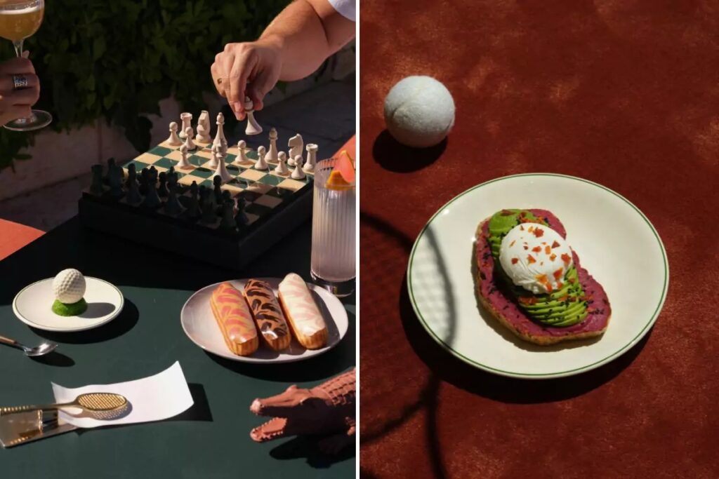 From inventive club sandwiches like The Practice to reimagined childhood staples like Baguette à l’assiette, every dish tells a story / Photo Lacoste