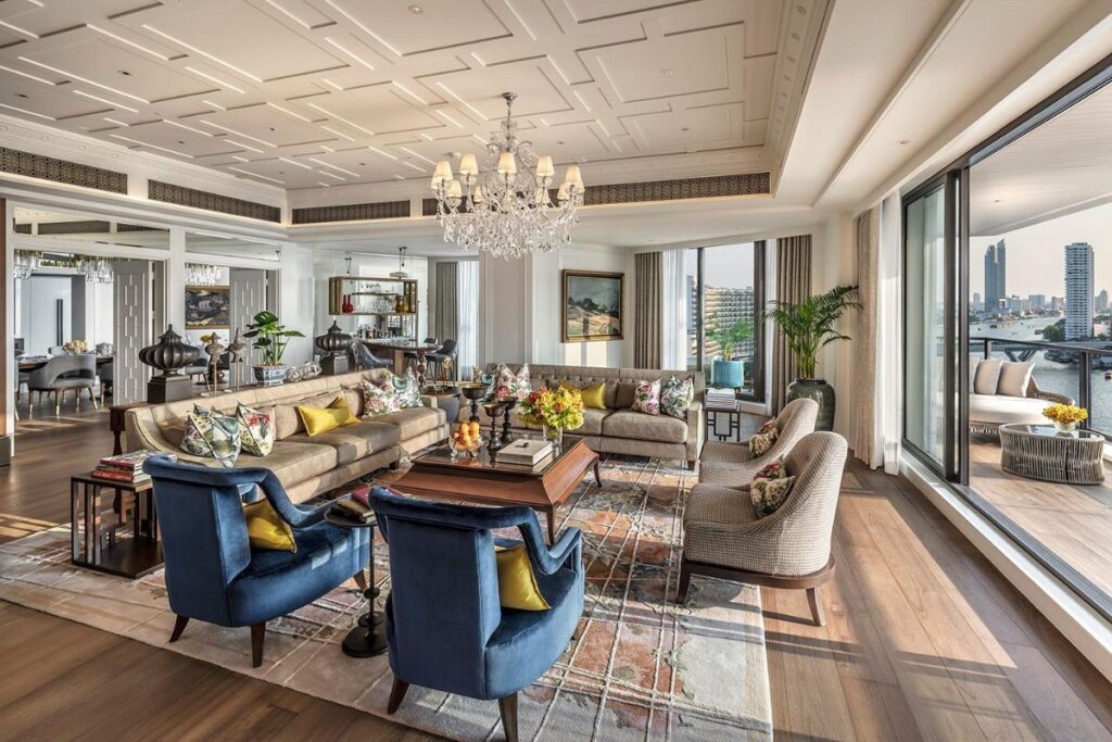 luxurious hotel suites