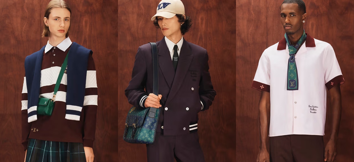 Launched in September 2025, this transitional wardrobe anticipates Spring-Summer 2026 with purpose / Photo Louis Vuitton