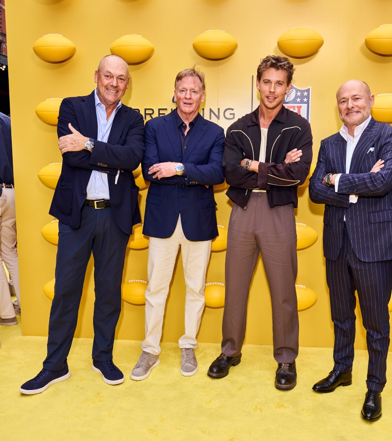Just as the NFL thrives on strategy, endurance, and split-second decisions, Breitling thrives on precision, resilience, and timeless innovation. / Photo Breitling