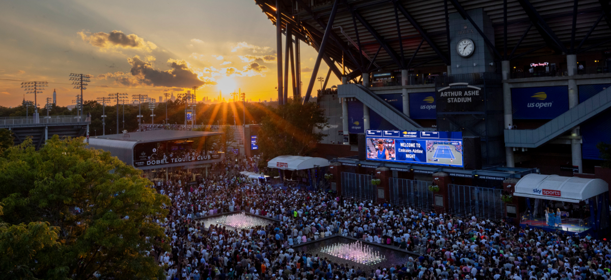 US OPEN 2025 ARTHUR Ashe stadium