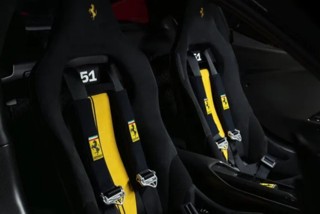 Ferrari’s decision to produce this model exclusively for Hamilton and Leclerc is a powerful statement / Photo via Ferrari