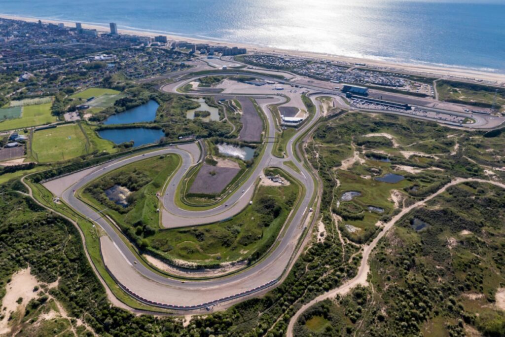 The Circuit de Zandvoort, known for its narrow, twisty layout and steeply banked corners, presents a unique challenge for drivers. / Photo via Official Circuit Zandvoor