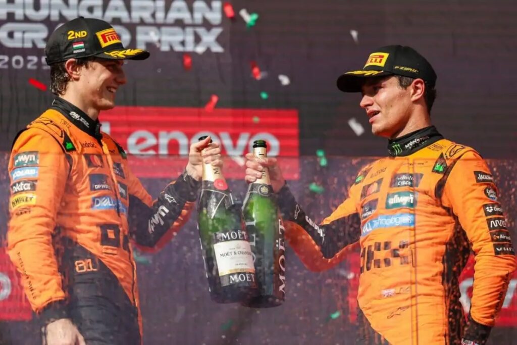 Norris executed flawlessly, fending off his charging teammate Oscar Piastri in the final laps / Photo Formula 1