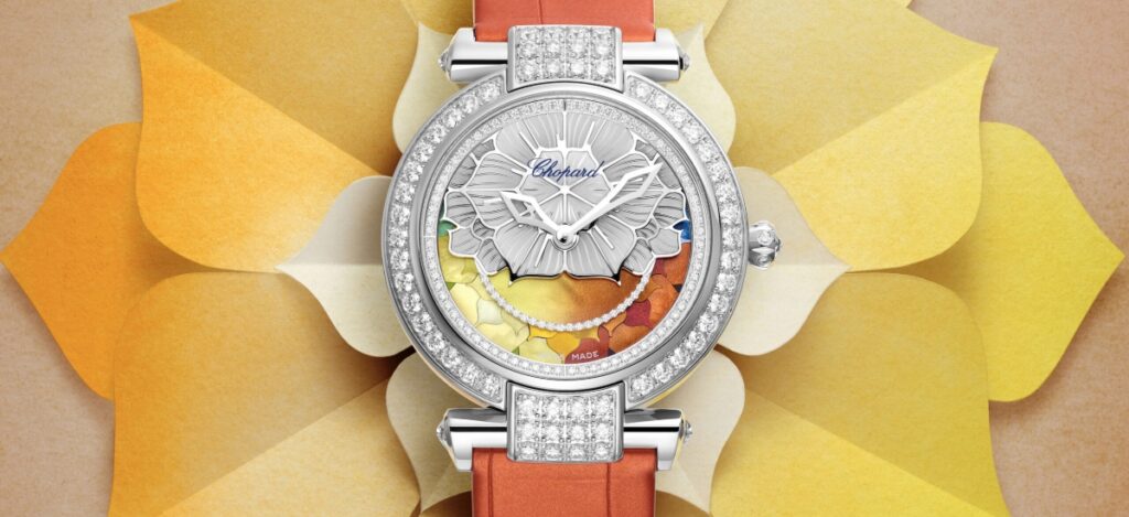 Chopard introduces an innovative dial that mirrors the Earth’s seasonal journey. It completes one rotation every 365 days / Photo Chopard