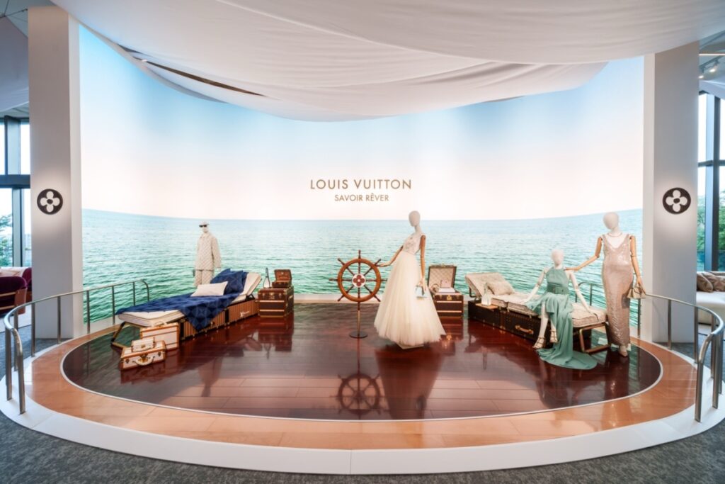 As the campaign progresses, Louis Vuitton positions itself as more than a creator of travel accessories / Photo via Louis Vuitton