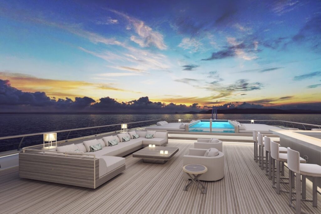 Every detail, from Calacatta gold marble to Canaletto walnut wood, reflects a refined restraint / Photo Giorgio Armani