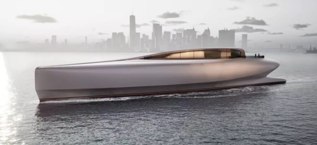 With its sculptural asymmetry and intelligent energy systems, Oceanco Lily reimagines what a superyacht can be / Photo Oceanco Lily