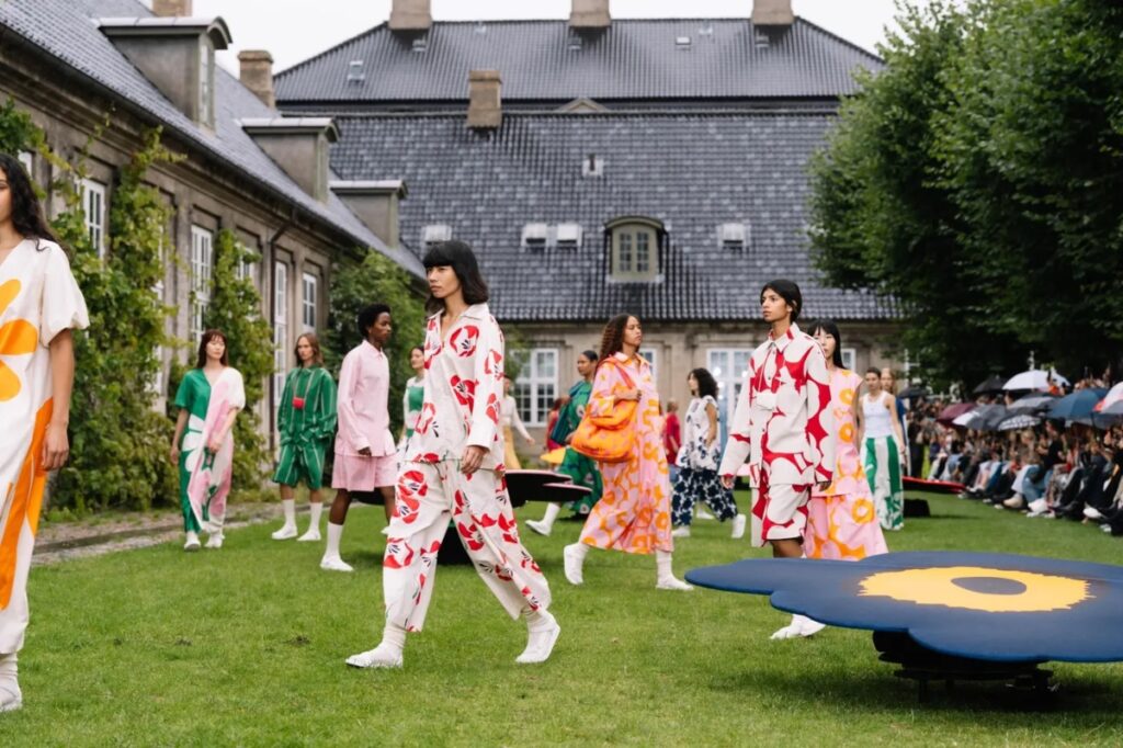 Marimekko delivered oversized, bold versions, while Henrik Vibskov and Alis opted for more refined interpretations / Photo Marimekko