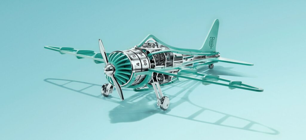 The concept behind Time Objects lies in blending horology with interactive design. What appears playful at first is precision at heart / Photo Tiffany & Co