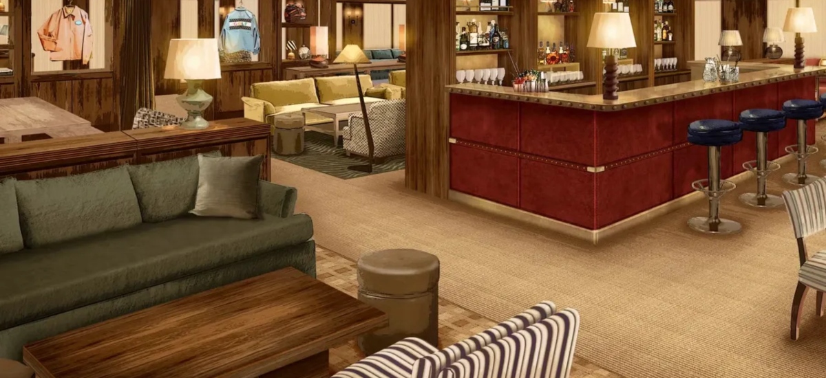 Drawing inspiration from the signature style of Soho House, House 44 offers a refined oasis inside the prestigious Paddock Club™ / Photo House 44