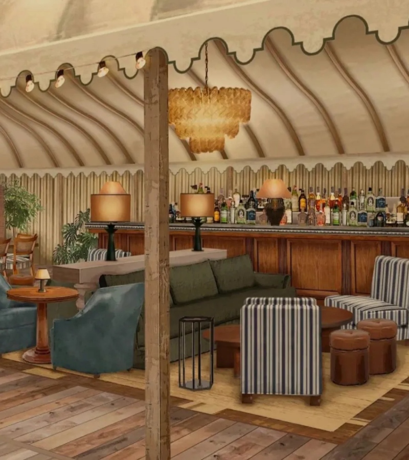 Attendees gain access to a private suite for three days, complete with the finest gastronomy and bespoke cocktail service. / Photo House 44