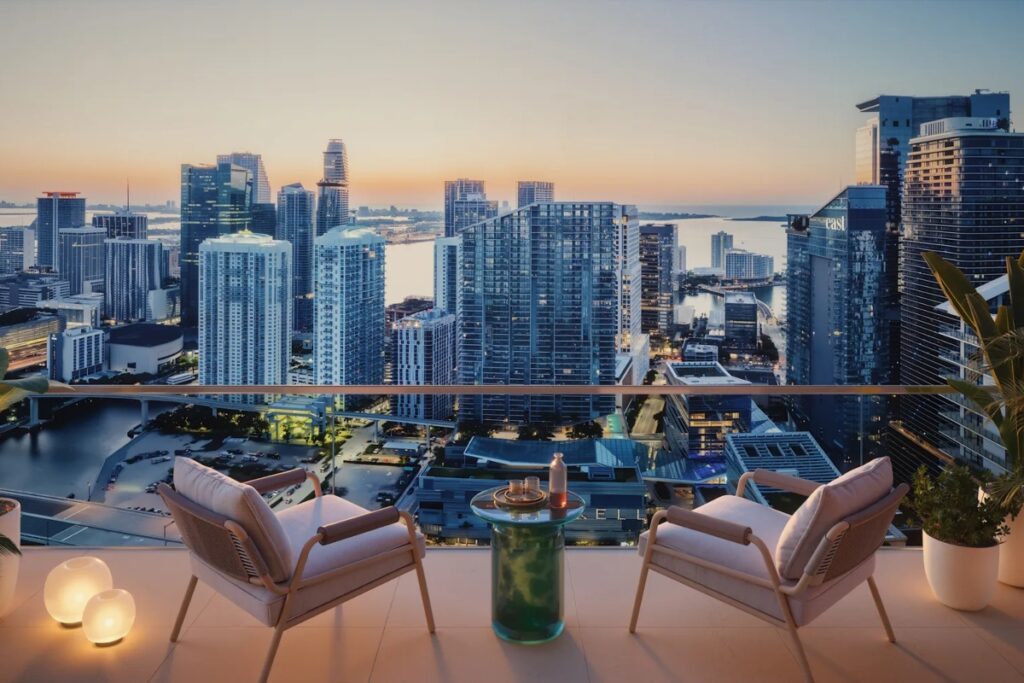 Interiors feature nine-foot ceilings, imported porcelain floors, and premium Miele appliances crafted for culinary precision / Photo The Standard Residences