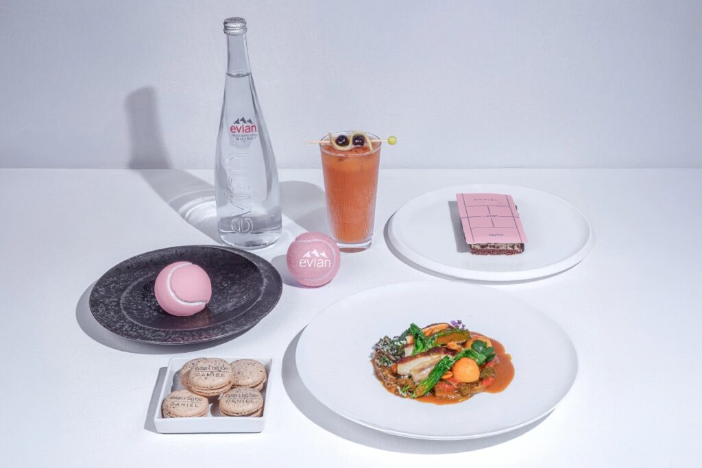 This project is deeply aligned with evian’s “Live Young” philosophy, which celebrates vitality, rejuvenation, and mindful living / Photo via evian