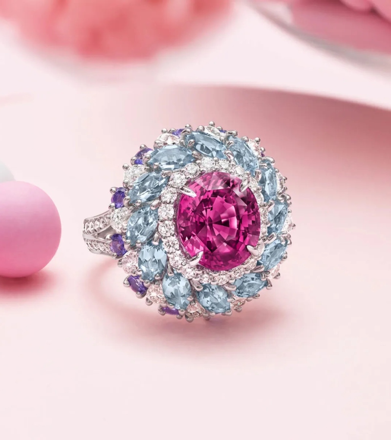 the Winston Candy pieces are produced in limited editions, heightening their desirability among collectors and connoisseurs / Photo via Harry Winston